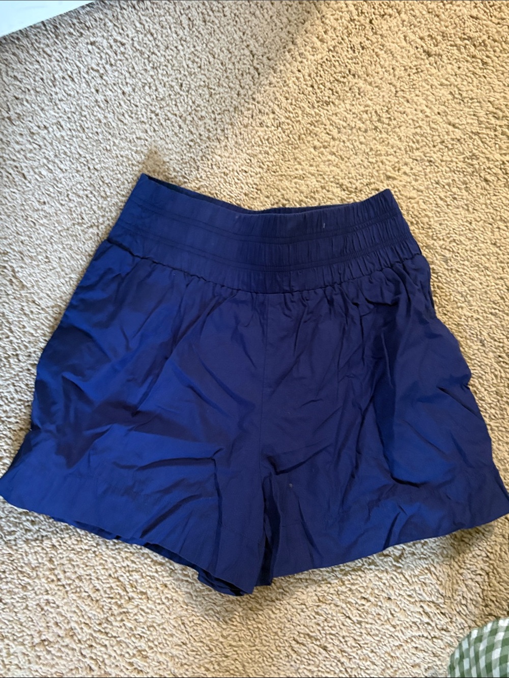 Hill House Navy Blue Elastic-Waist Skort